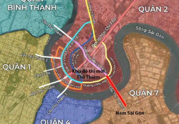 Hạ tầng phát triển mạnh mẽ tại Thủ Thiêm