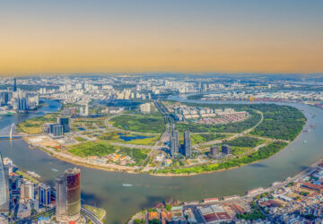 Toàn cảnh khu đô thị Thủ Thiêm