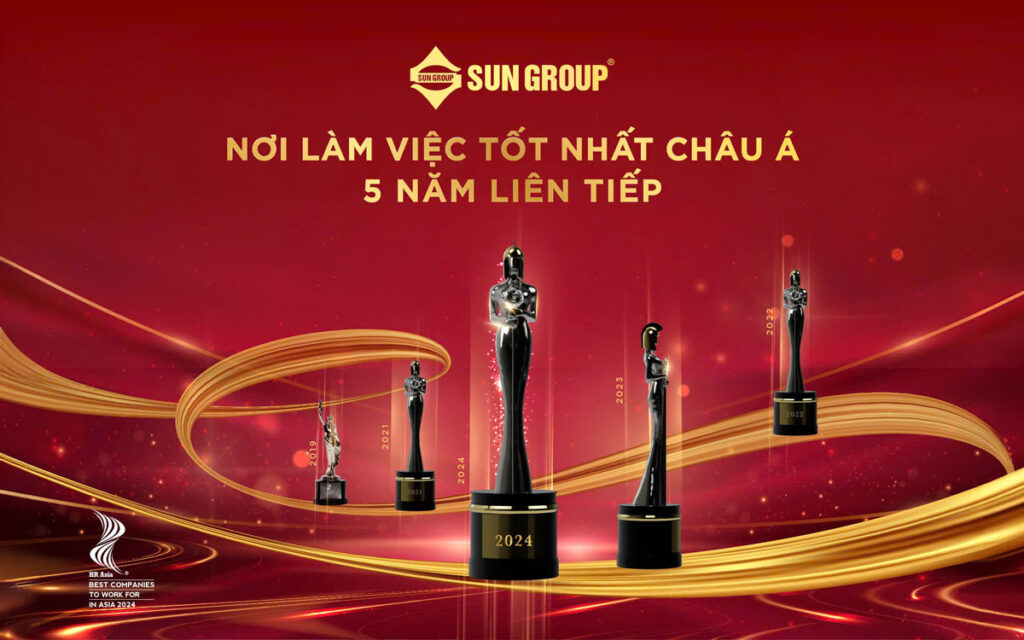 Sun GRoup là Nơi làm việc tốt nhất châu Á